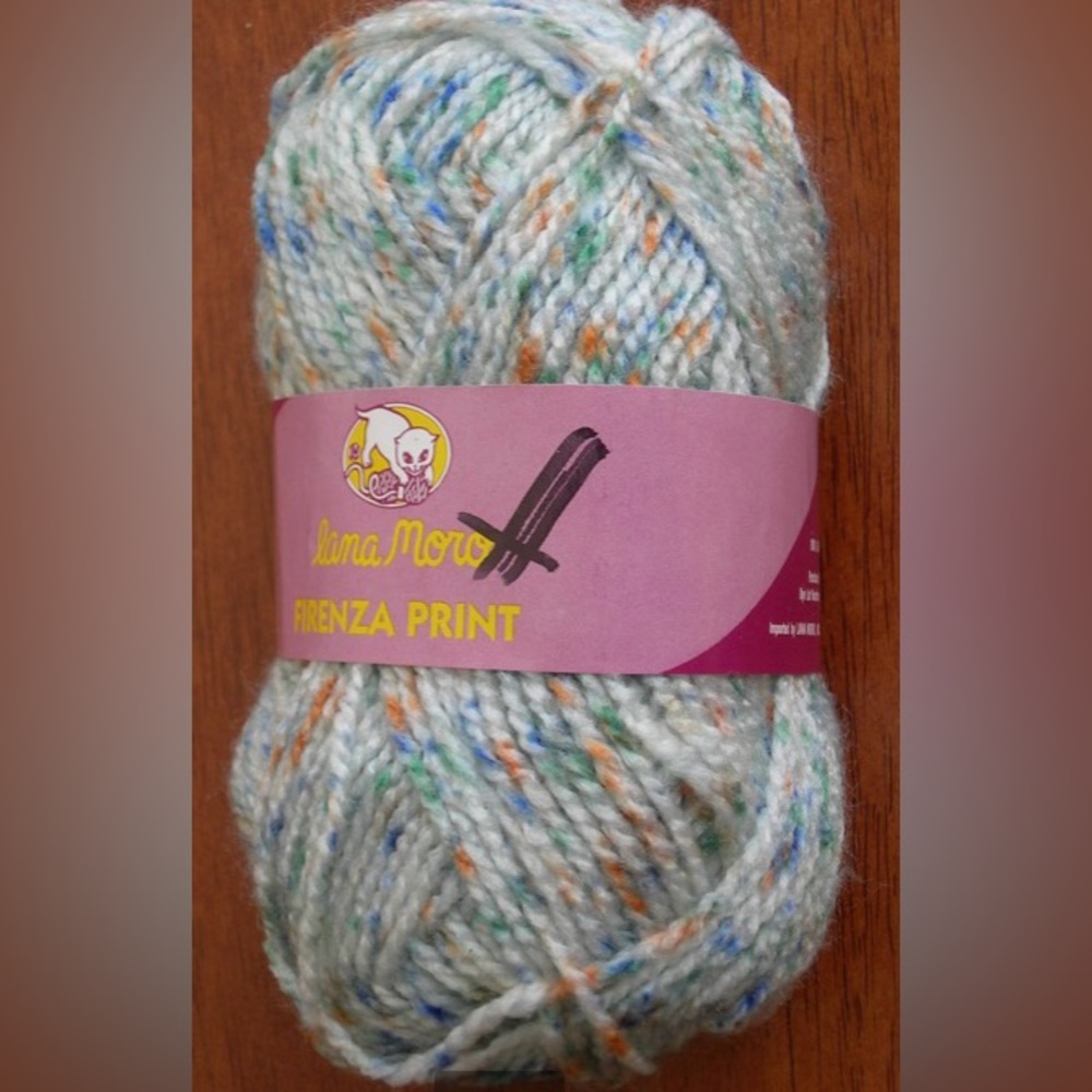 Vintage Lana Moro FIRENZA PRINT bundle of 3 skeins - Picture 7 of 7
